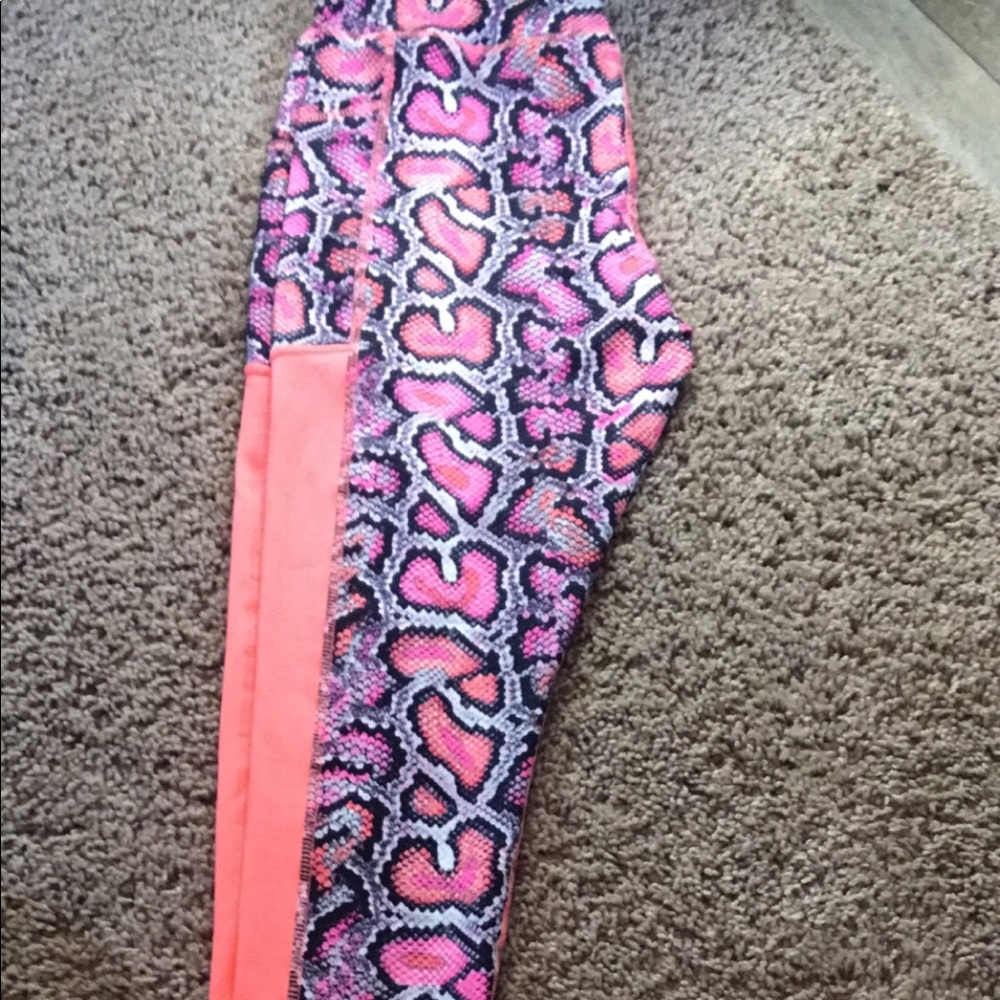 Snake Skin Workout Tights